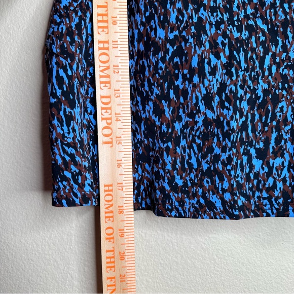 Lululemon Invigorate Tank Cropped Padded Built in Shelf Bra Leopard Camo Size 16 - Picture 8 of 9